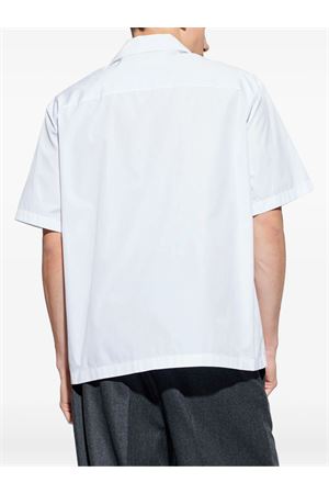 Short-sleeved cotton poplin shirt JIL SANDER | J22DL0363J45001100